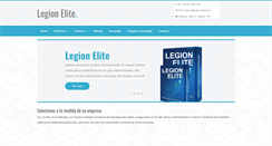 Desktop Screenshot of legionelite.com